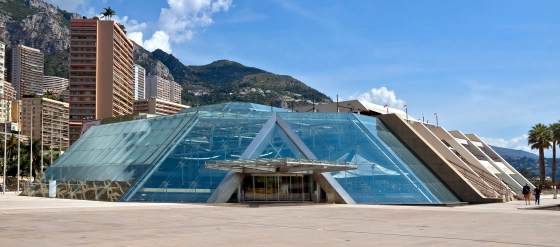 façade du Grimaldi Forum